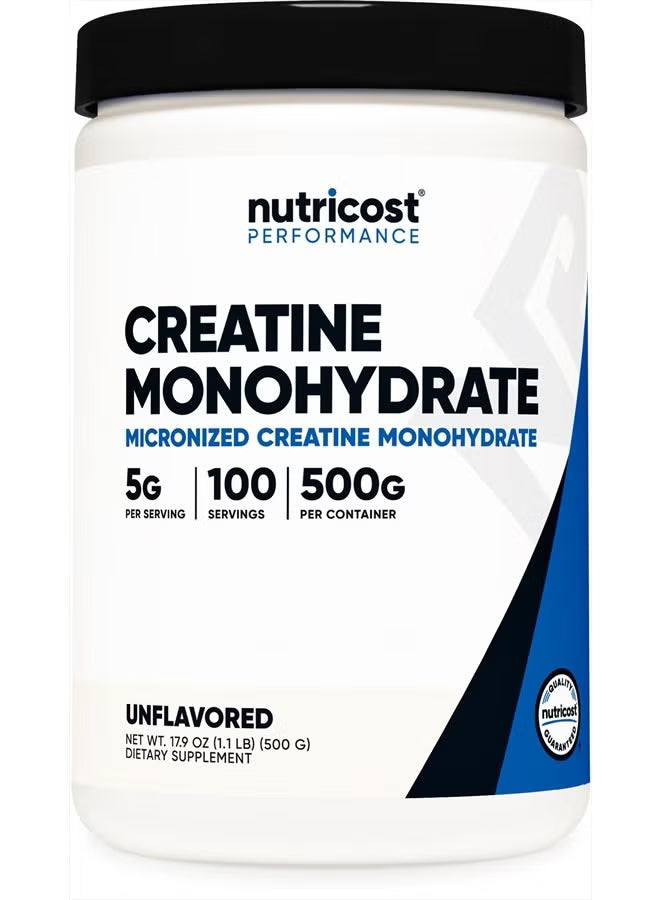 Nutricost, Performance, Creatine Monohydrate, Pineapple Mango, 1.1 lb (500 g)