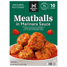 Member's Mark beef and pork meatballs in marinara sauce, 10-count package