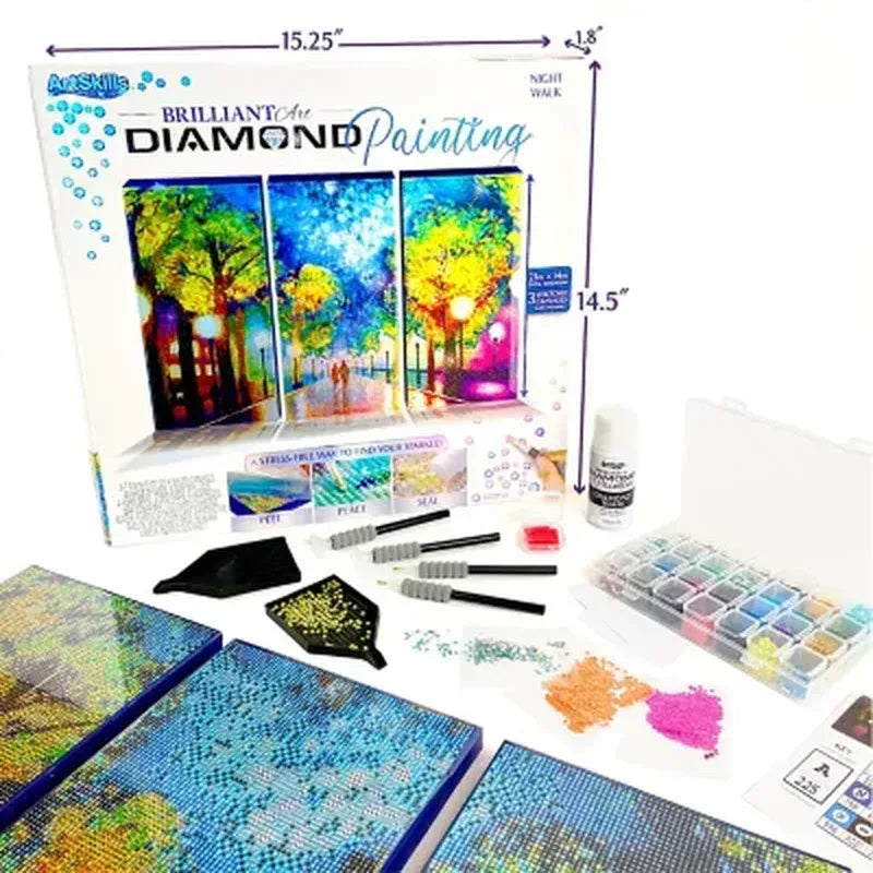 Artskills Brilliant Art Diamond Painting Kits, Select Design