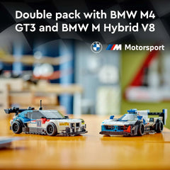 LEGO Speed Champions BMW M4 GT3 &amp; BMW M Hybrid V8 Building Toys - Race Car Toys for Kids, Boys &amp; Girls, Ages 9+ - Gift for Christmas - W/ 2 Minifigures - 7692 - USA MEGA SHOP