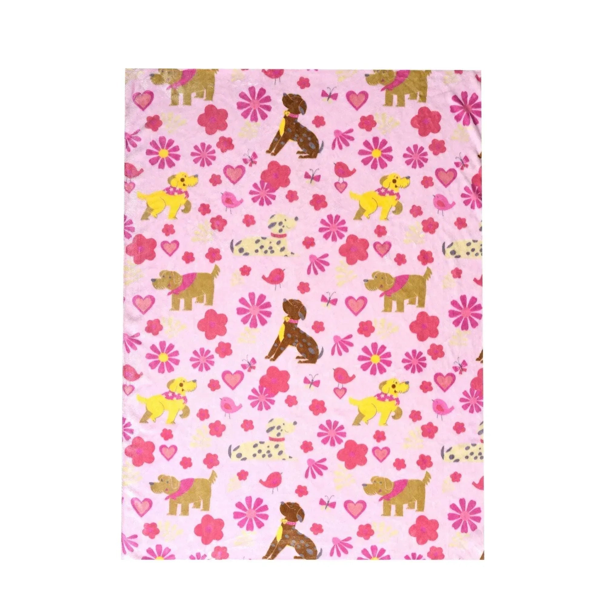 Way to Celebrate Super Soft Cozy Valentines Day Oversize Plush Throw Blankets