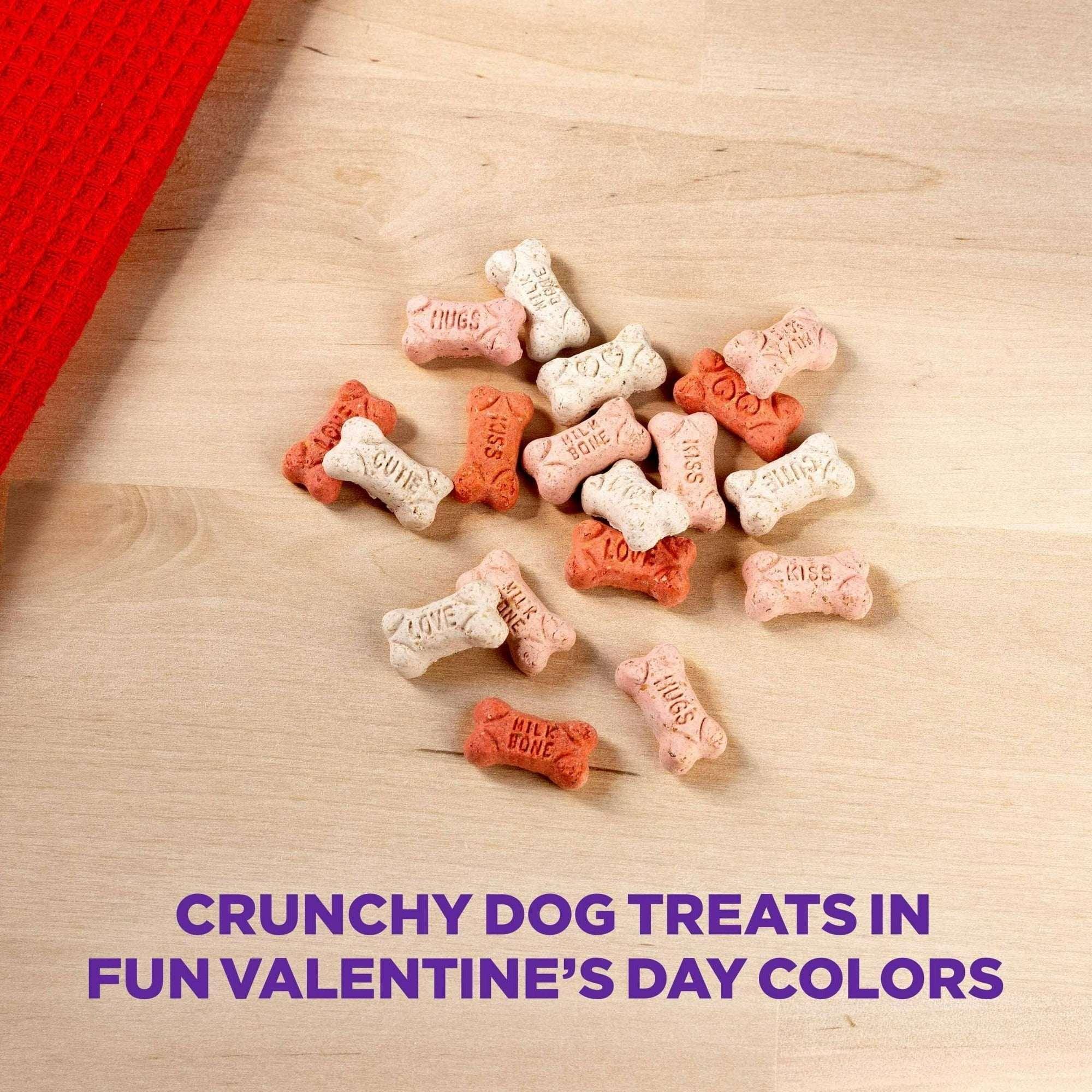 Milk Bone Sweetheart Snacks Mini’s Dog Treats, 25 oz Canister