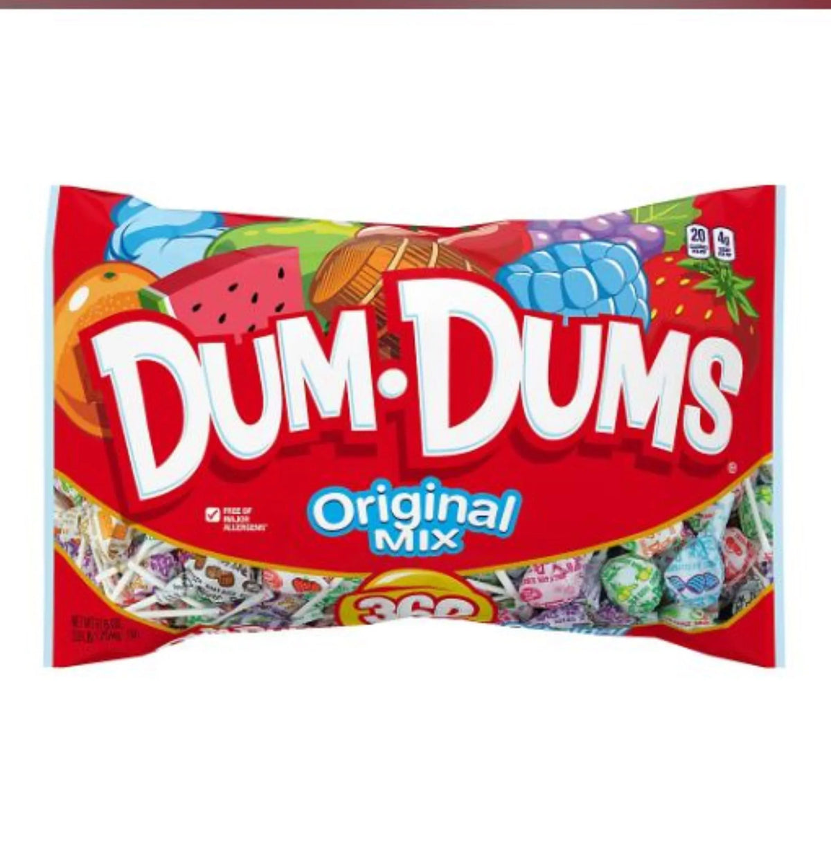 Spangler Dum Dums Original Pops, 360 pk. - USA MEGA SHOP
