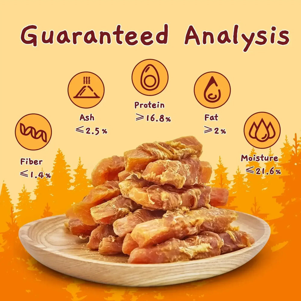 Jungle Calling Dog Treats, Chicken Wrapped Sweet Potato, Gluten and Grain Free, Chewy Dog Bites for Balanced Nutrition, 10.6 oz - USA MEGA SHOP