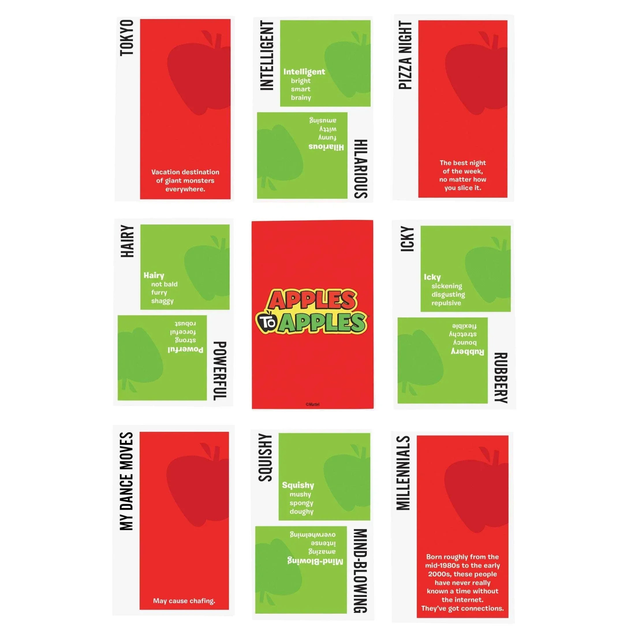 Apples to Apples Game of Comparisons for Game Nights, Parties & Family Reunions - USA MEGA SHOP