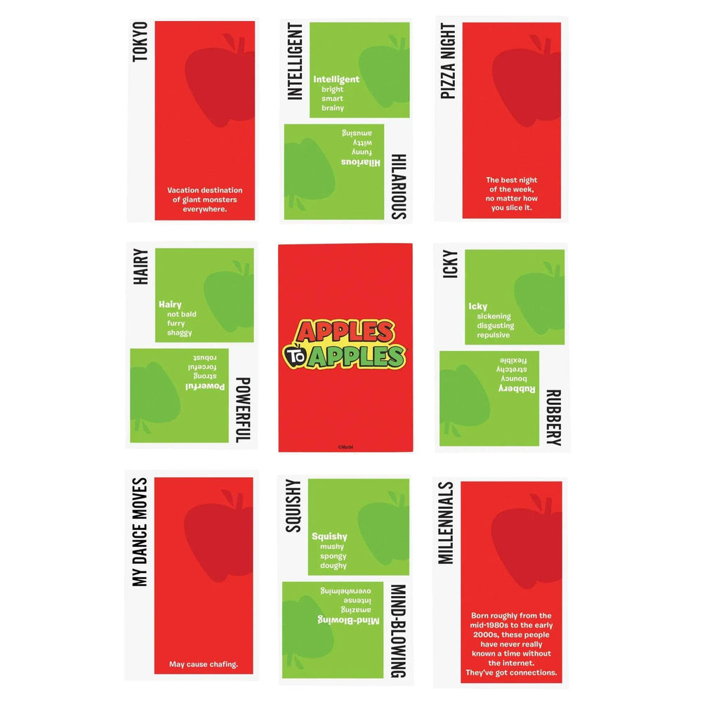Apples to Apples Game of Comparisons for Game Nights, Parties & Family Reunions - USA MEGA SHOP