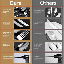 Stainless steel fork and spoon cutlery close-ups with edge and tine details