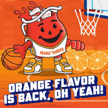Kool-Aid Jammers orange flavor pouch with mascot and basketball hoop graphic