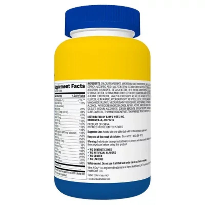 Member's Mark Men's Daily Multivitamin Tablets, 275 ct.