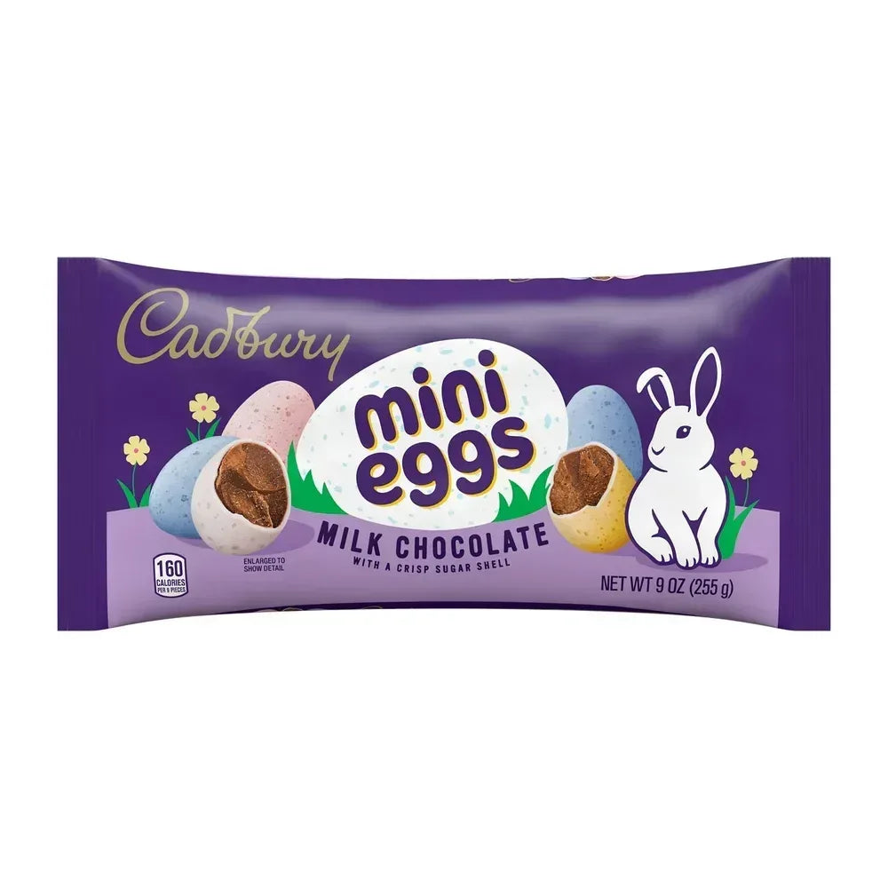 Mini Eggs Milk Chocolate Easter Candy, Bag 9 Oz