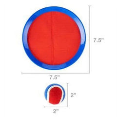 Play Day Toss & Catch Game, Red & Blue - 2 Discs & 1 Ball, Children Ages 3+
