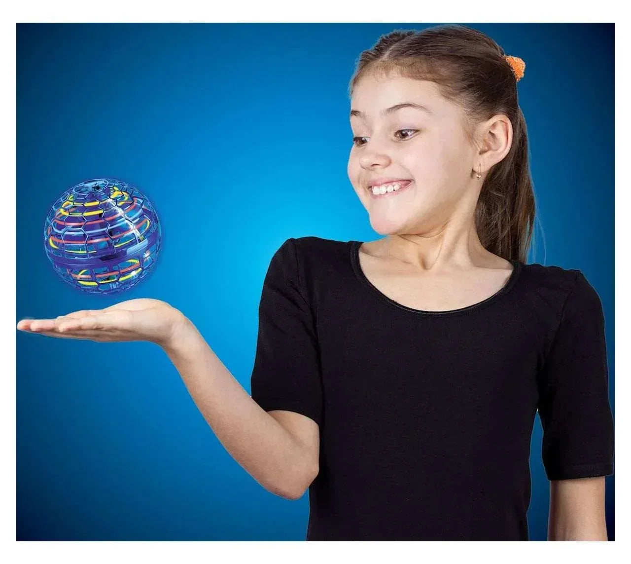 Wonder Sphere Magic Hover Ball - Blue, Ages 6+, STEM Certified, Rechargeable