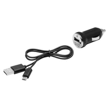 Car power adapter and USB charging cable for portable waterproof Bluetooth speaker