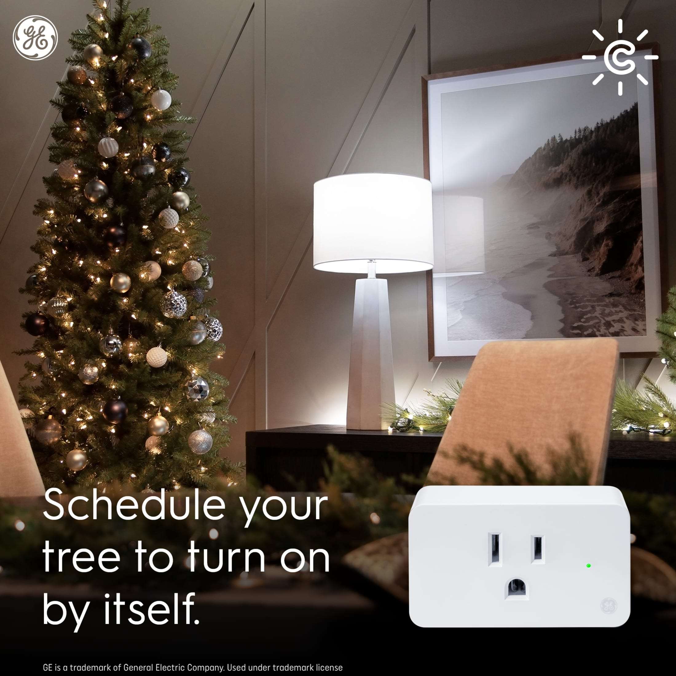 GE Cync Indoor Smart Plug, Works with Alexa and Google, Matter Compatible, 1 Pack