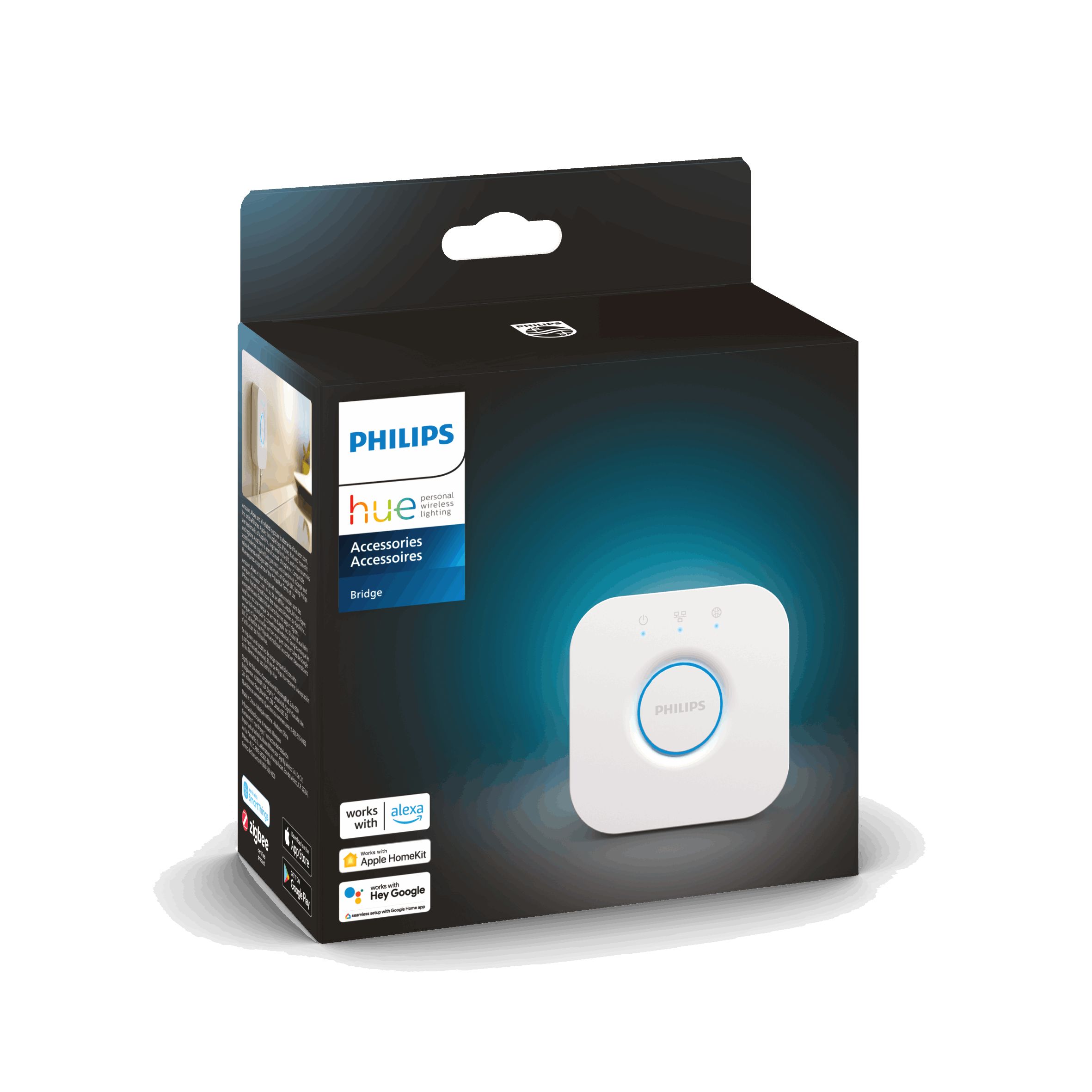 Philips Lighting Hue Bridge Wireless Lighting System Central Control Unit