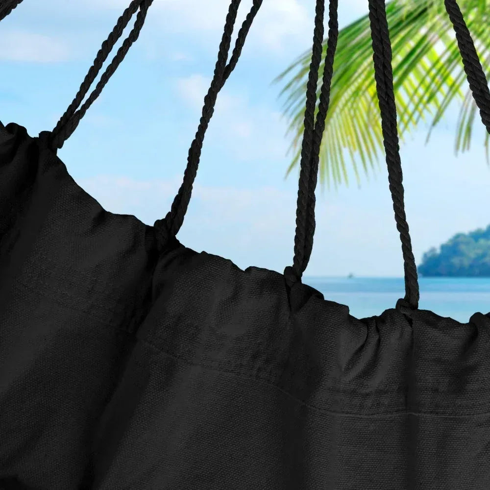 FGY Hammock Chair Swing Portable Canvas Camping Hanging Seat for Outdoor Indoor - USA MEGA SHOP