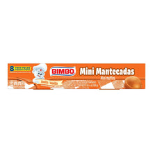 Bimbo Mini Mantecadas mini muffins multipack box, 8 twin packs