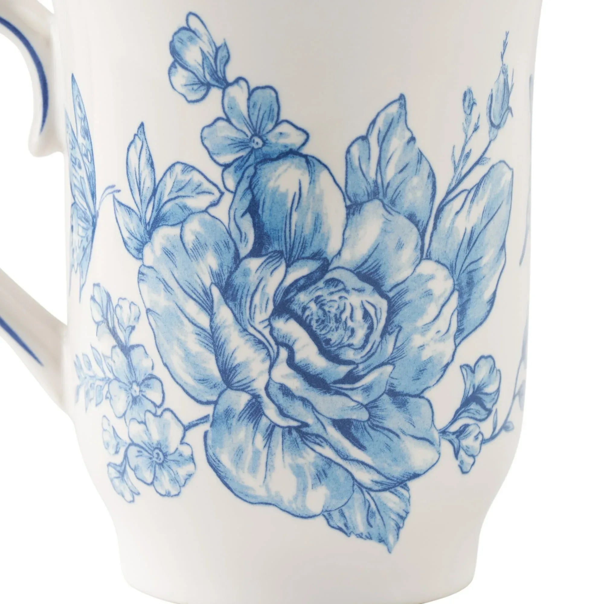 The Pioneer Woman Agatha 12 oz Blue Stoneware Mug