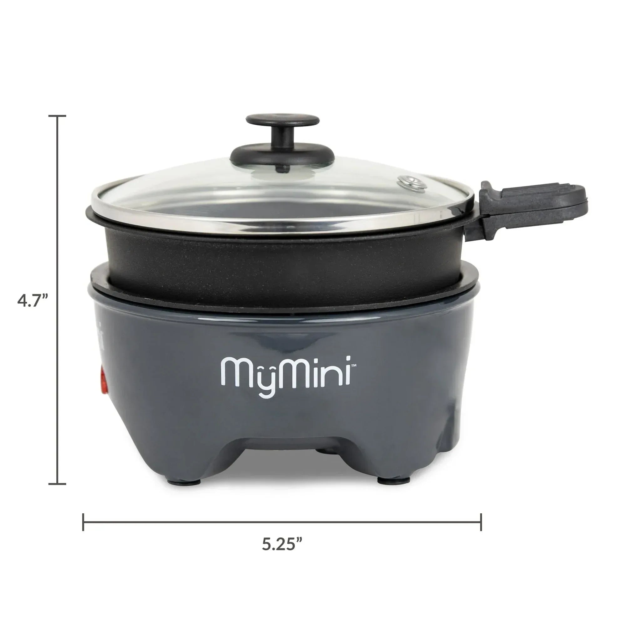 MyMini 5-inch Noodle Cooker, Ramen Cooker, & Electric Hot Pot, Blackberry - USA MEGA SHOP