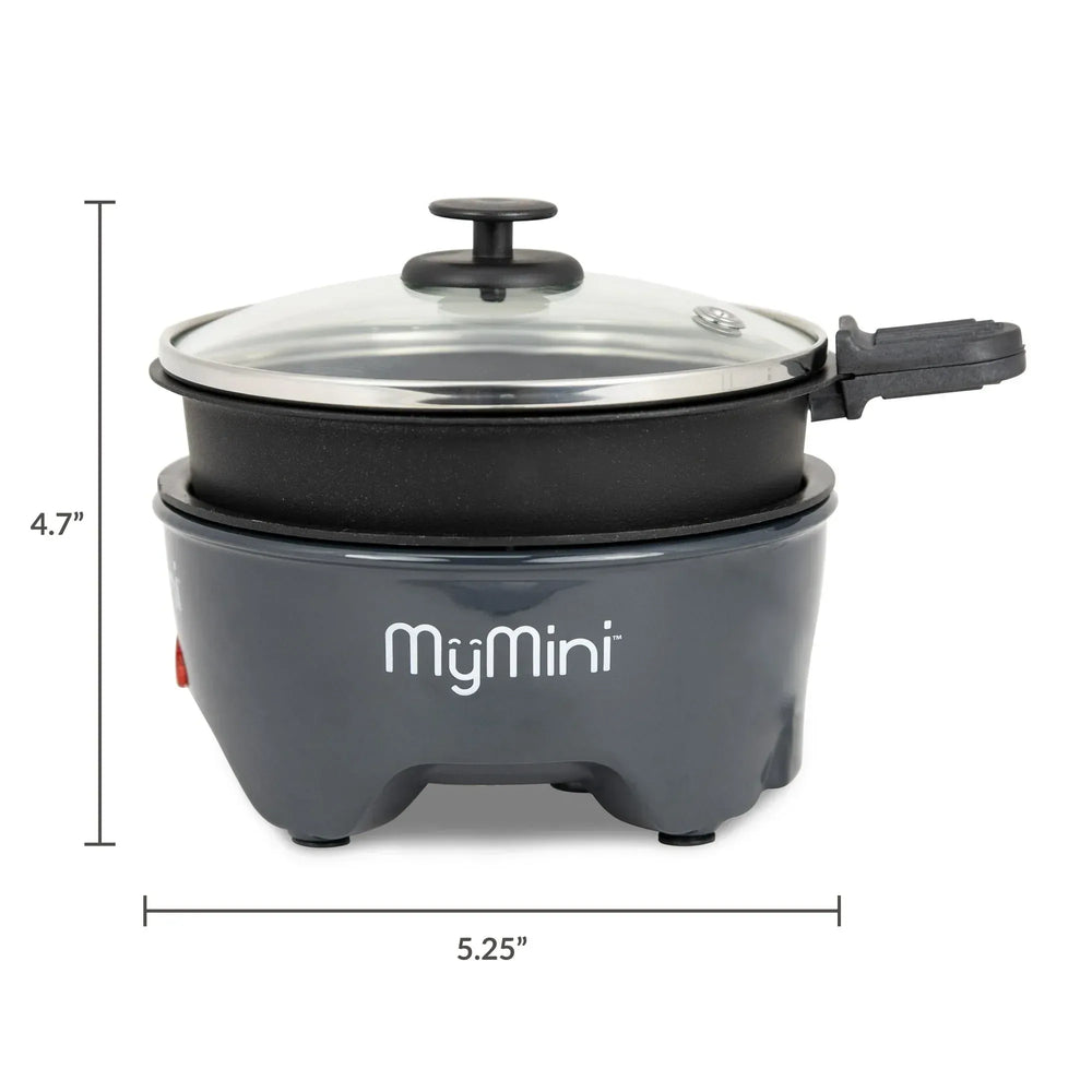 MyMini 5-inch Noodle Cooker, Ramen Cooker, & Electric Hot Pot, Blackberry - USA MEGA SHOP