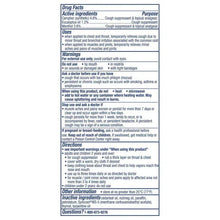 Vicks VapoRub Advanced Plus drug facts label