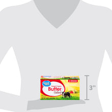 Salted butter box with 3-inch size marker, 4 sticks