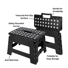 WorkPro Foldable Step Stools 2-Pack Plastic