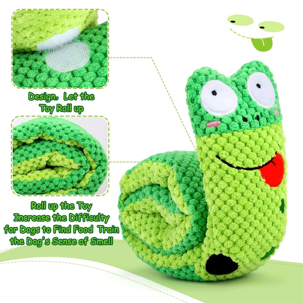 Pet Deluxe Squeak Dog Toys Stress Release Game for Boredom, Dog Puzzle Toy IQ Training, Dog Snuffle Toys Foraging Instinct Training Suitable for Small Medium and Large Dogs - USA MEGA SHOP