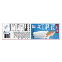 Back panel of Little Debbie Oatmeal Creme Pies package with barcode and info