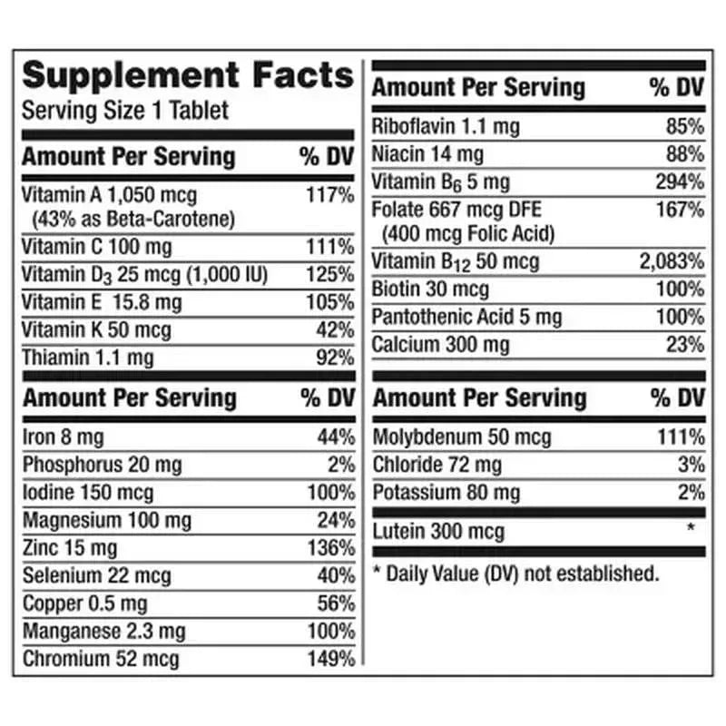 Centrum Silver Multivitamin Women 50+ (275 Tablets)