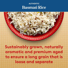 Bowl of white basmati rice grains, loose and separate