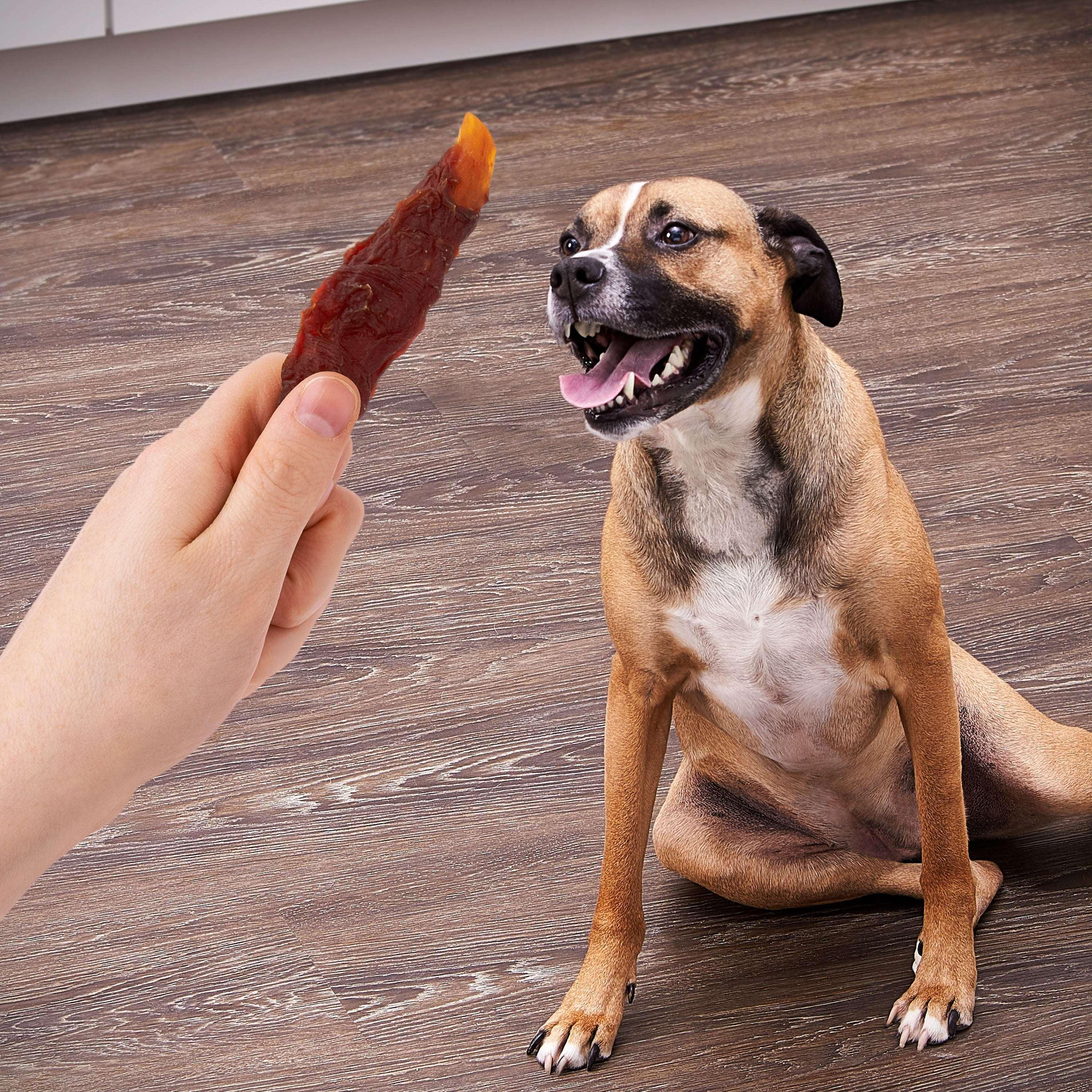 Golden Rewards Sweet Potato Wrapped with Duck Premium Dog Treats, 32 oz Bag