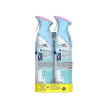 Febreze Air Mist spray bottles, blue bodies with pink caps (2-pack)