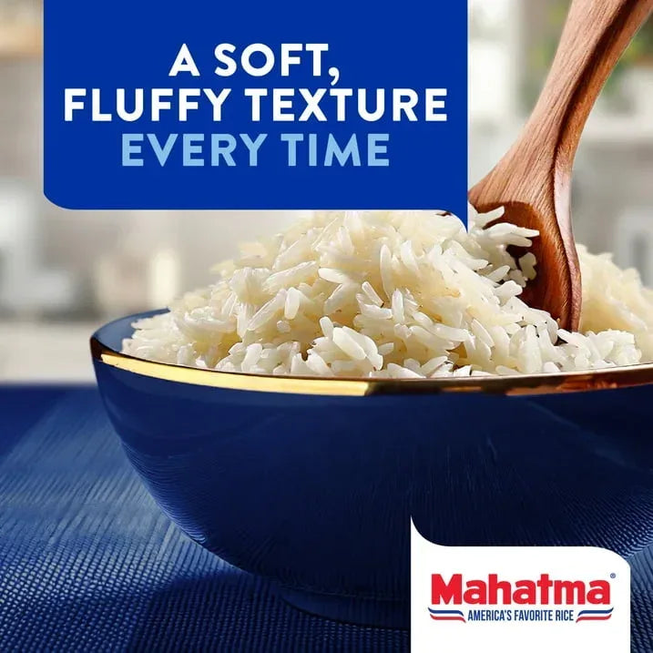 Mahatma Basmati White Rice, Fragrant Extra Long Grain, Gluten Free, 2 lb Bags - USA MEGA SHOP