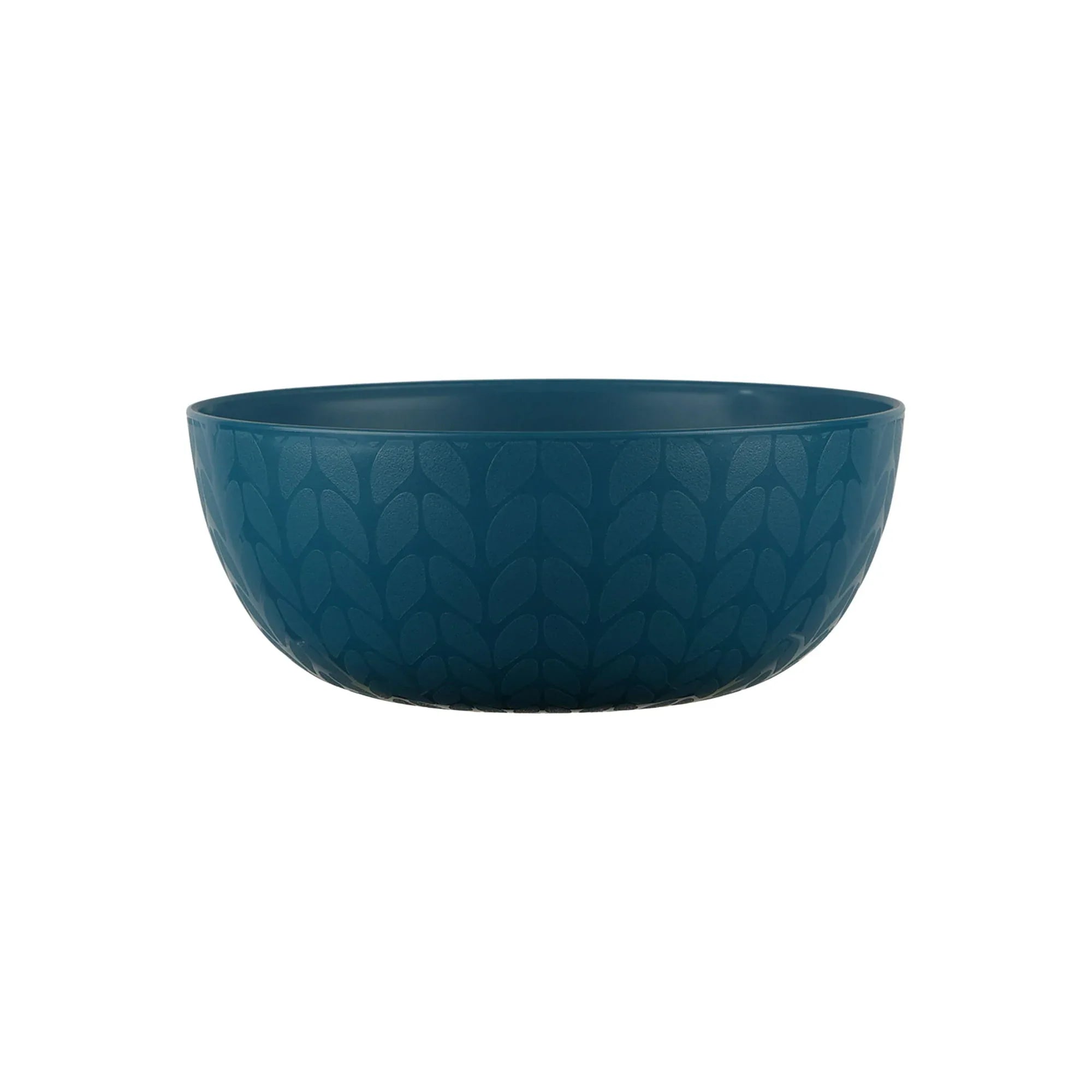 Mainstays 30-Piece Plastic Braided Pattern Dinnerware Bundle Set, Navy