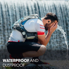 Sports true wireless earbuds being worn during outdoor activity