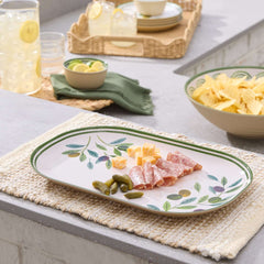 Better Homes & Gardens Bamboo Melamine Tray Olive Finish