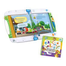 LeapFrog® LeapStart® learning system with open screen and spiral ABC book