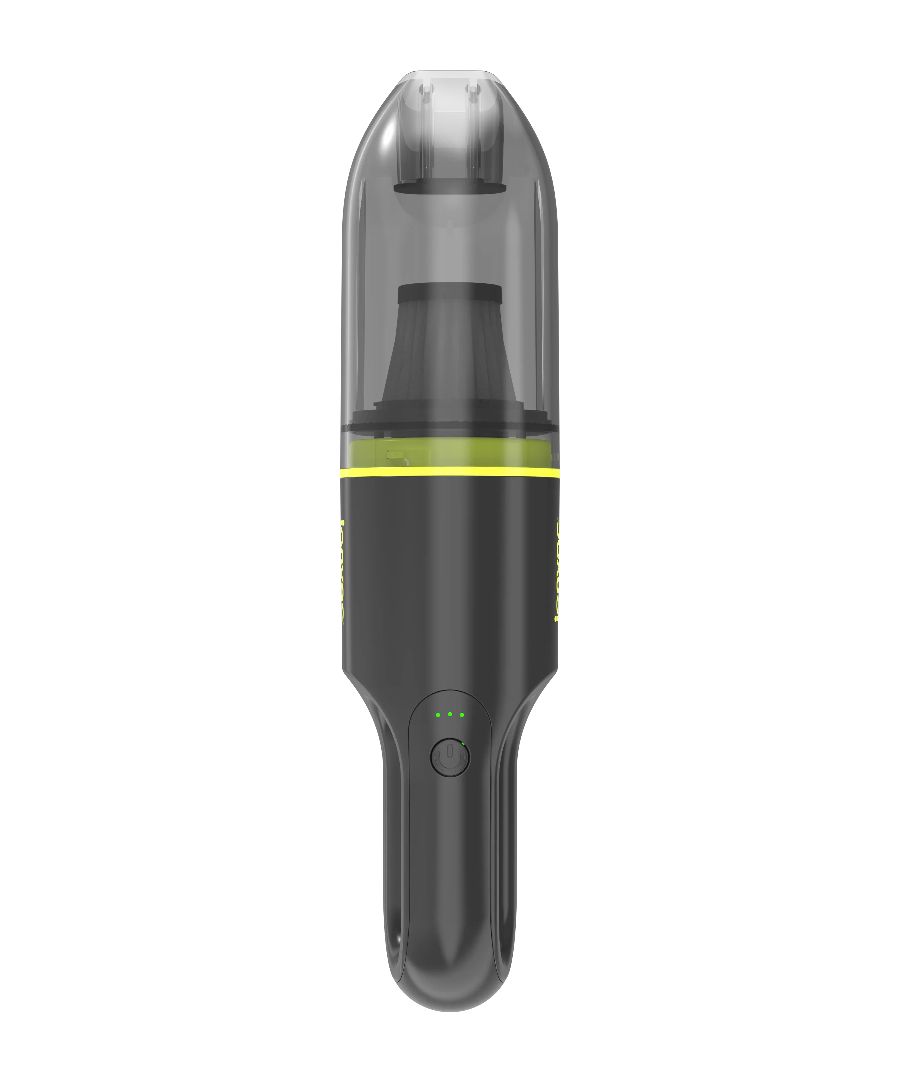 IonVac Handvac Handheld Cordless Vacuum, Pet-Friendly Multi-Surface Lightweight Vacuum Cleaner with USB Charging, Model #7441, Green