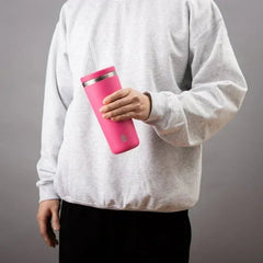 TAL Stainless Steel Ranger Tumbler with Straw 24oz, Pink