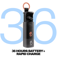 Skullcandy Dime EVO XT clip-anywhere charging case with loop handle, front