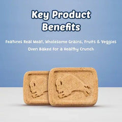 BLUE Buffalo Health Bars Crunchy Dog Treat Biscuits, Bacon, Egg & Cheese (5 Lbs.)