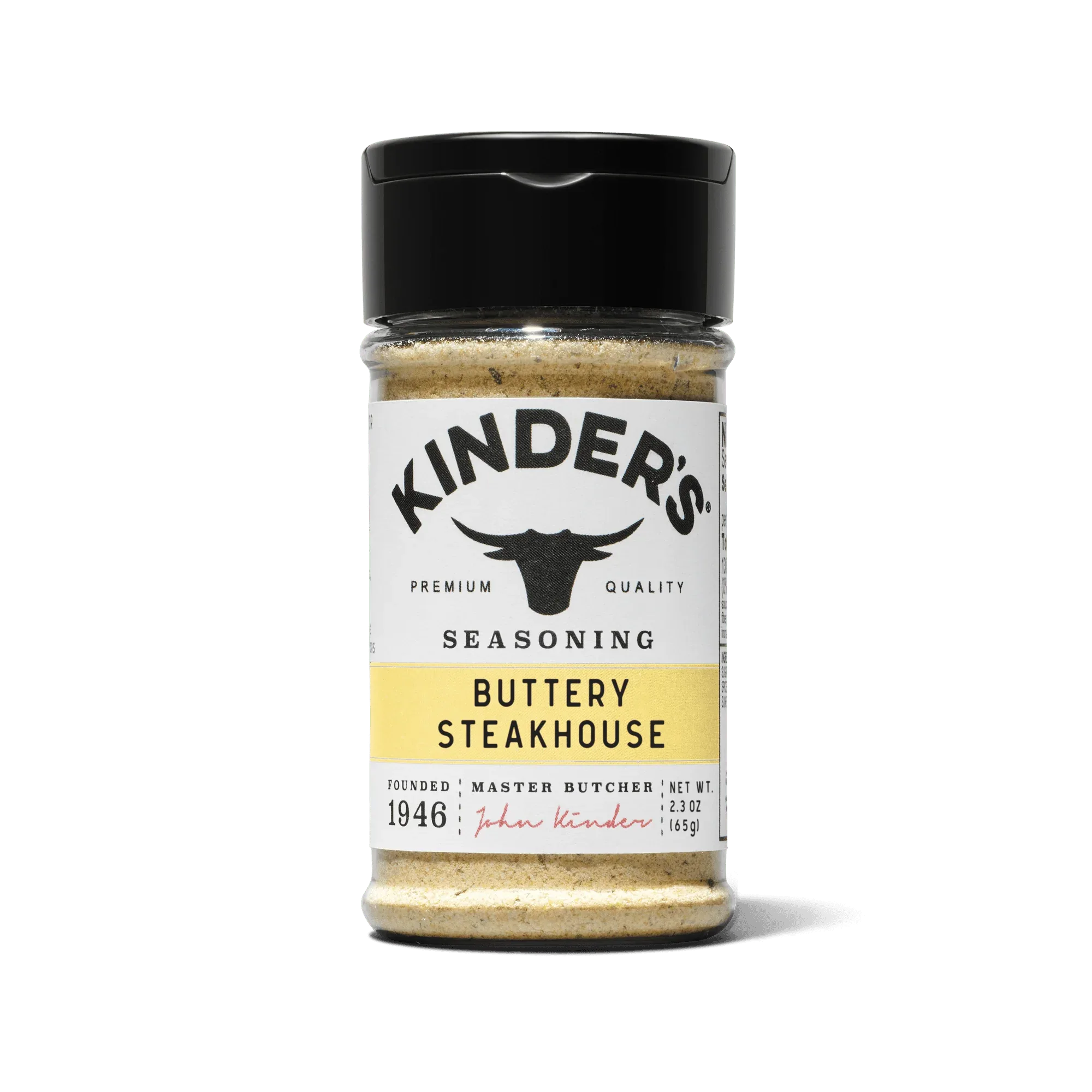 (4 pack) Kinder's Buttery Steakhouse® Seasoning, 2.3 oz