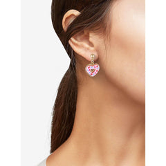 Way to Celebrate Valentine's Day Heart Motif Earrings, 6 Pairs