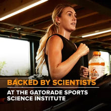 Gatorade Zero Sugar Thirst Quencher bottle with orange cap and orange label