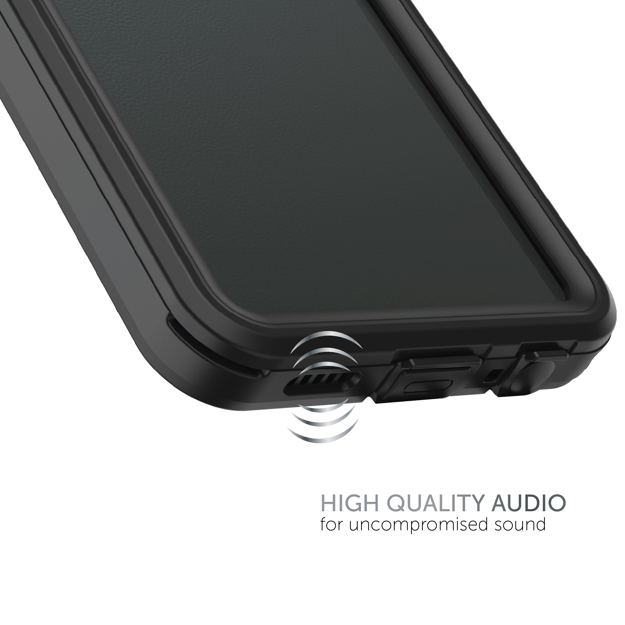 Body Glove Tidal Waterproof Phone Case for Motorola moto g (2025) - Black/Clear