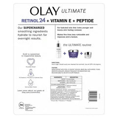 Olay Ultimate Retinol 24 + Vitamin E + Peptide Night Moisturizer (1.7 Oz., 2 Pk.)