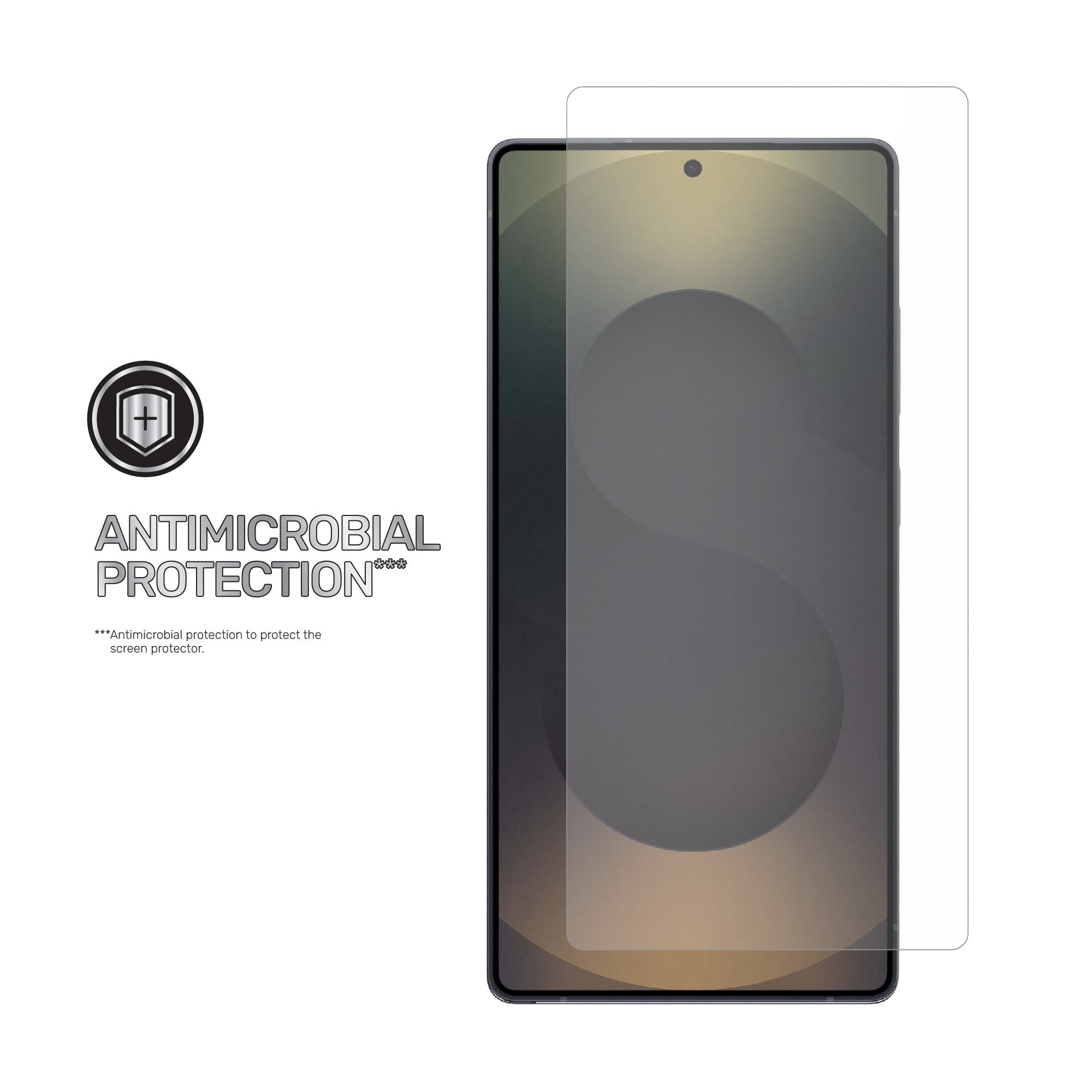 DuraGlass Advanced Glass Screen Protector with Blue Light Filtering for Samsung Galaxy S25 Ultra