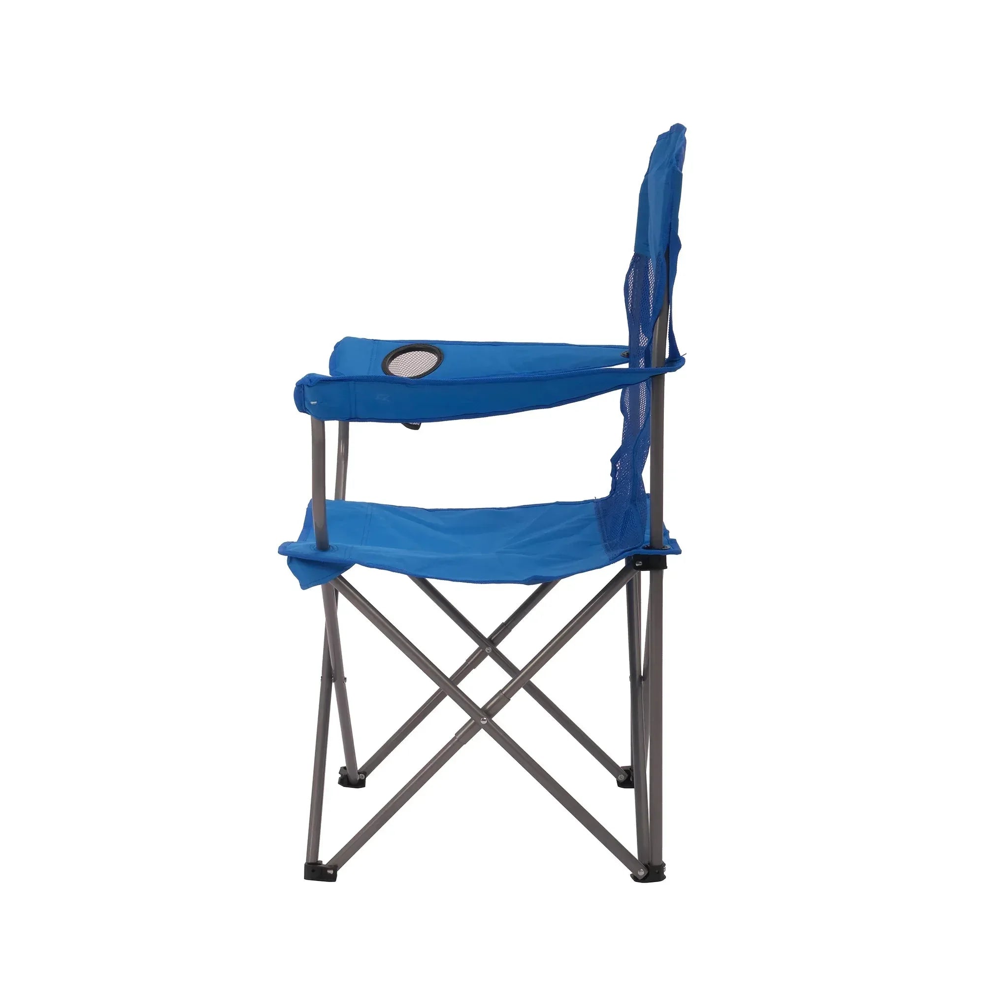 Ozark Trail Basic Mesh Chair Blue, Adult, 32.28in x 20.28in x 37.60in - USA MEGA SHOP