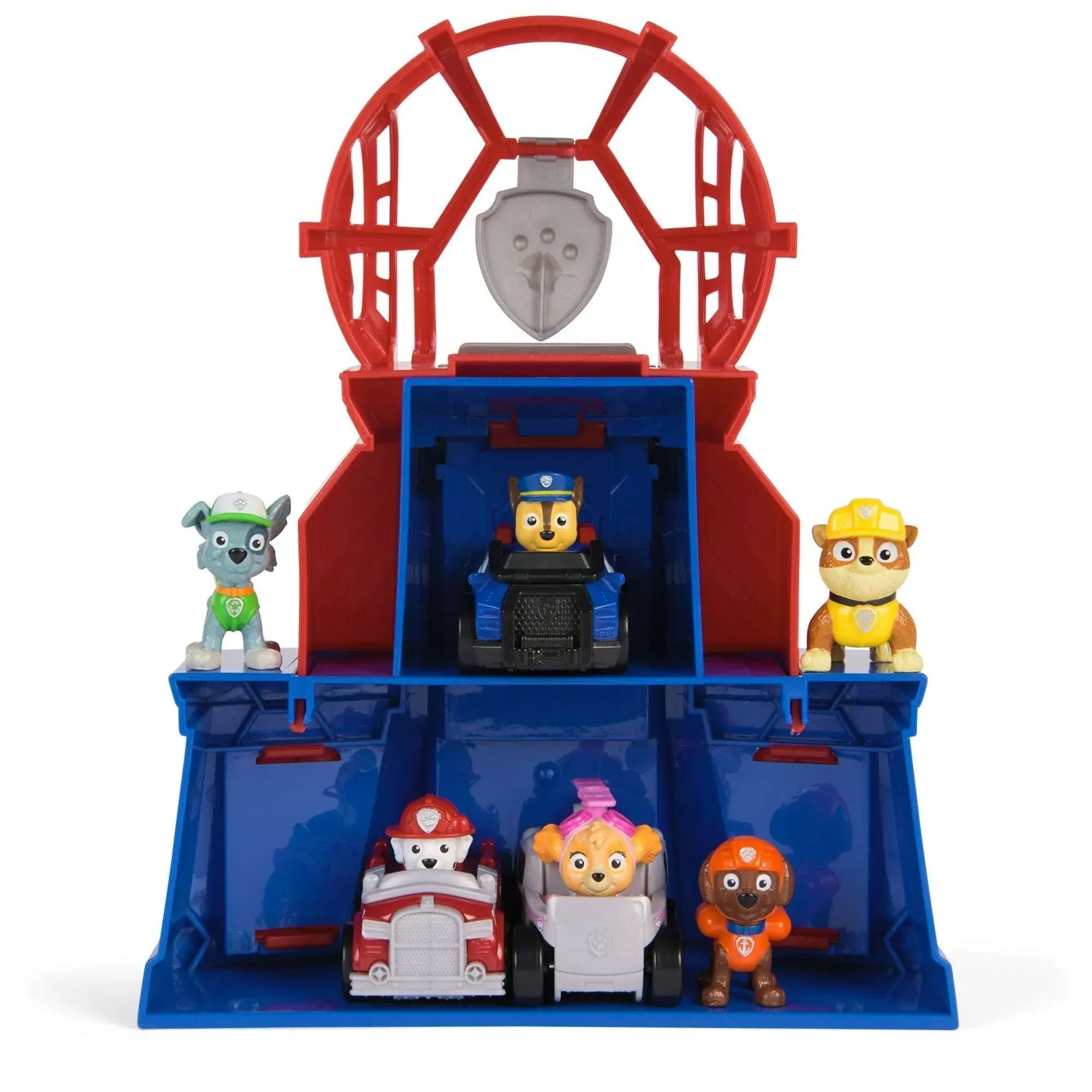 PAW Patrol, Pup Squad Mini Lookout Tower Playset, 3 Toy Cars & 3 Figures for Ages 3+ - USA MEGA SHOP